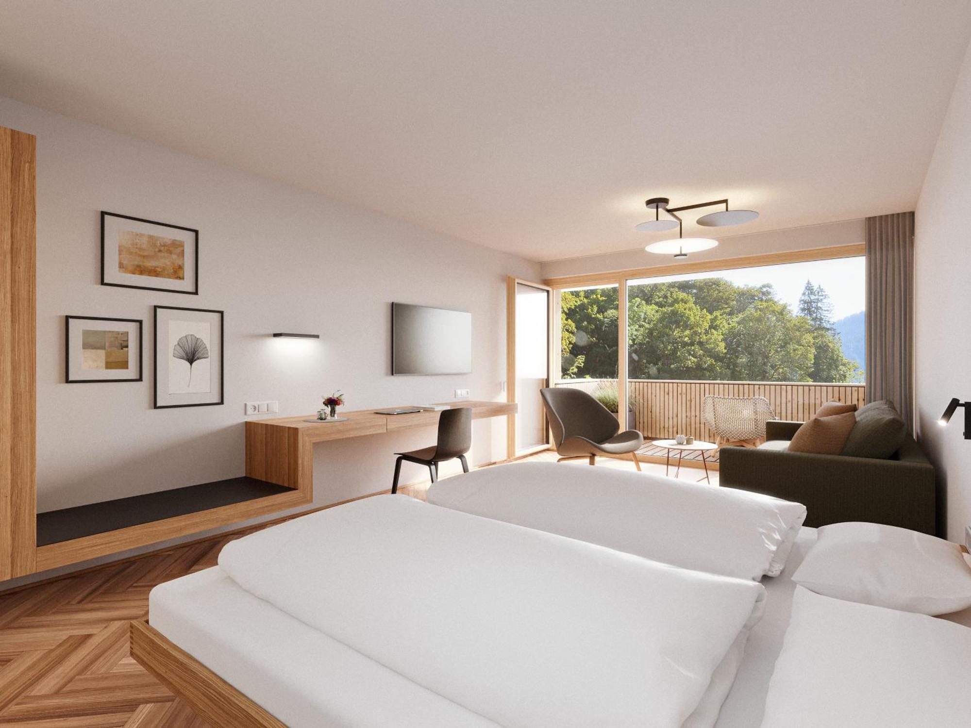 Hotel Krone In Au Au (Vorarlberg) Luaran gambar