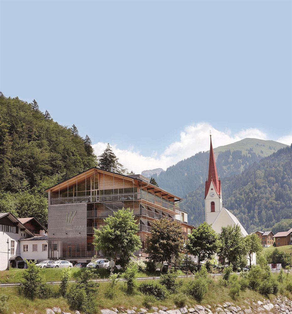 Hotel Krone In Au Au (Vorarlberg) Luaran gambar