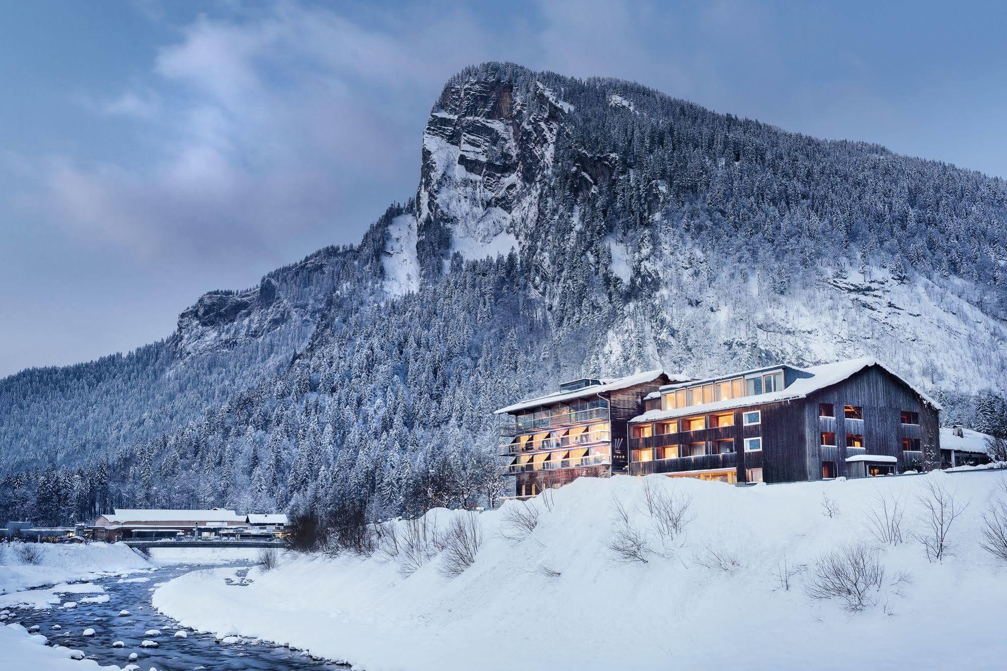 Hotel Krone In Au Au (Vorarlberg) Luaran gambar