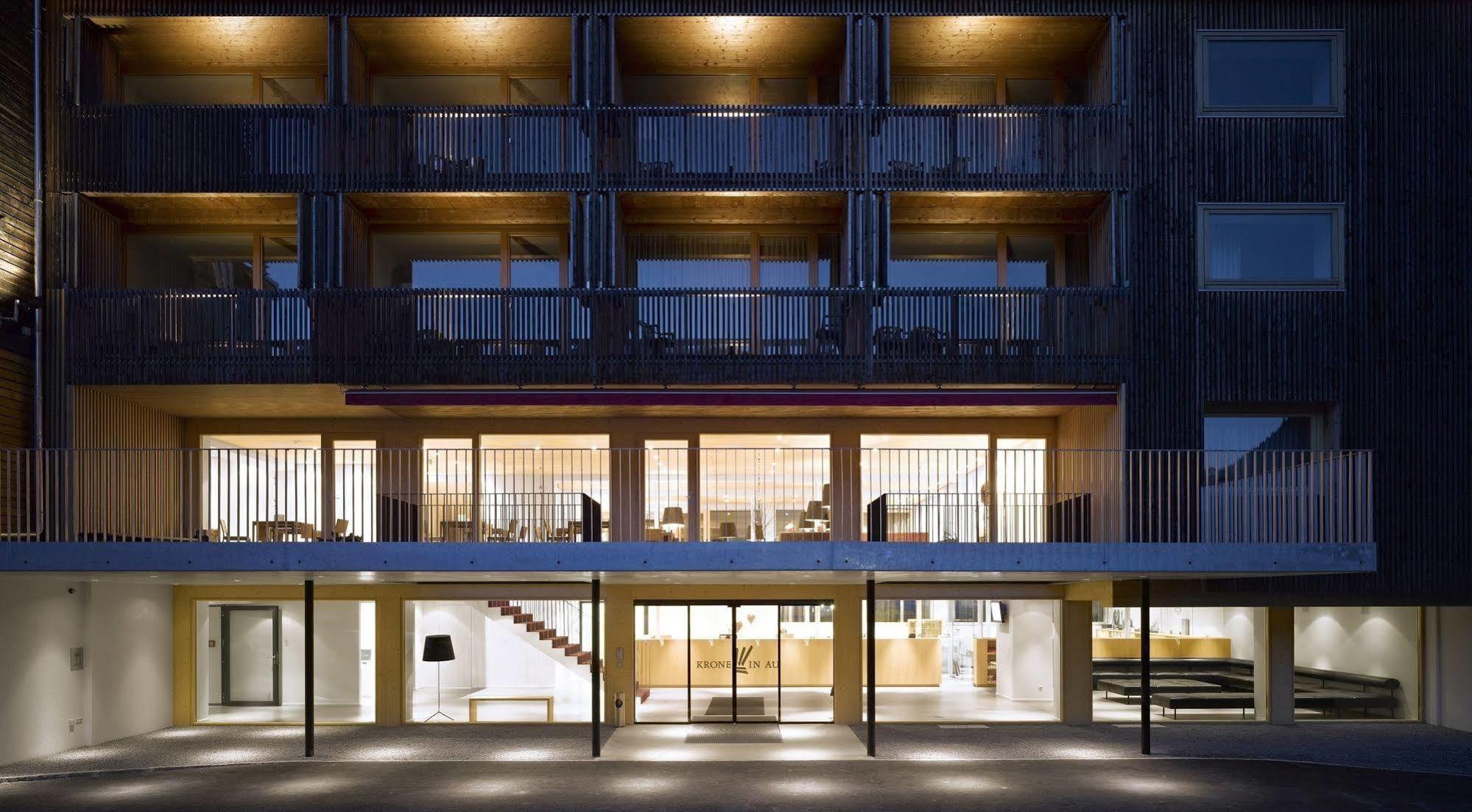 Hotel Krone In Au Au (Vorarlberg) Luaran gambar